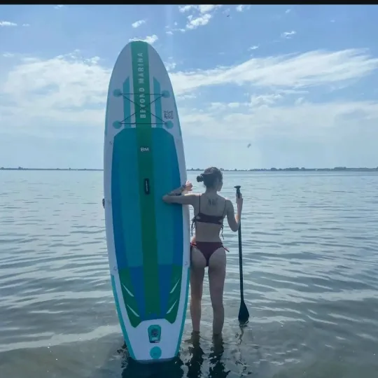 SUP-доска на озере